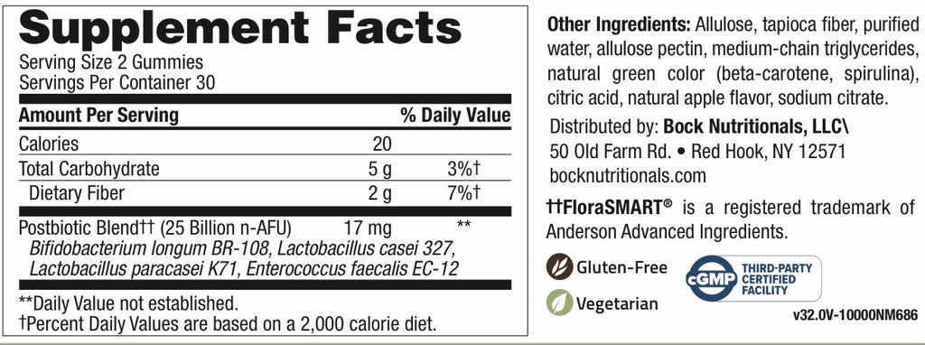 Chewbiotic Gummy – Bock Nutritionals