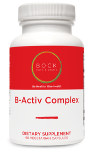 B-Active Complex - Full Spectrum B Vitamins - Bock Nutritionals