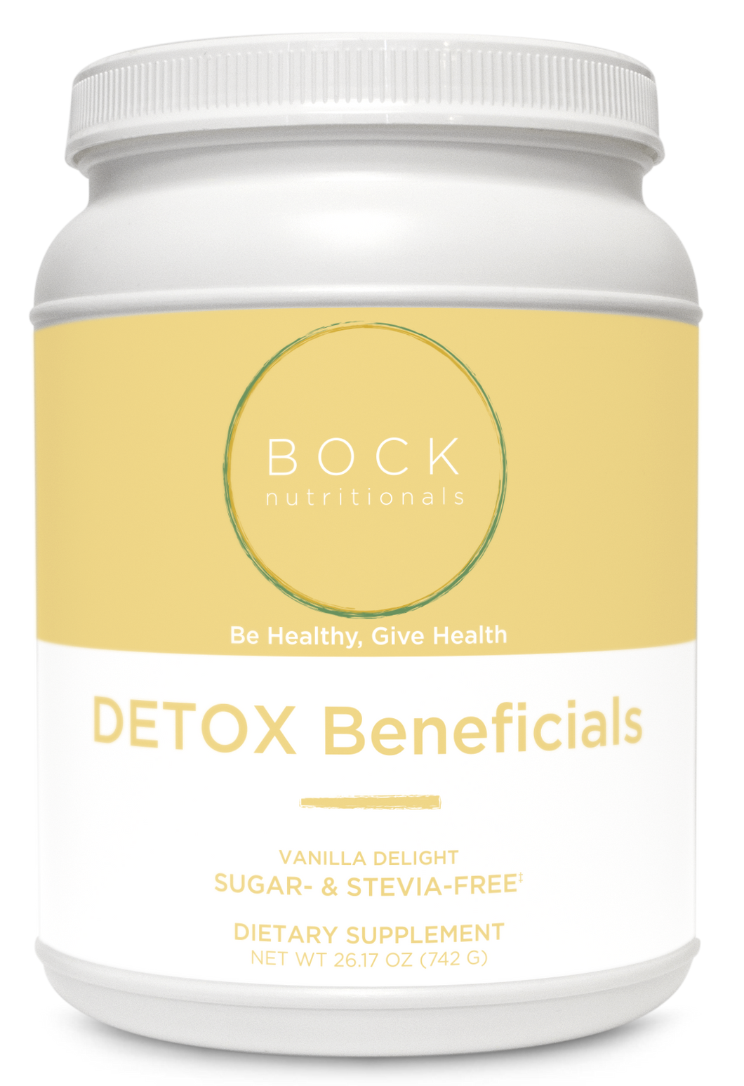 Detox Beneficials Sugar/Stevia Free Vanilla