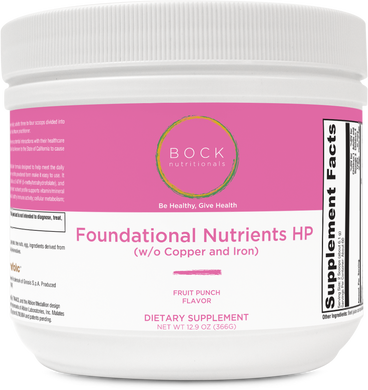 Foundational Nutrients HP (without copper & iron)