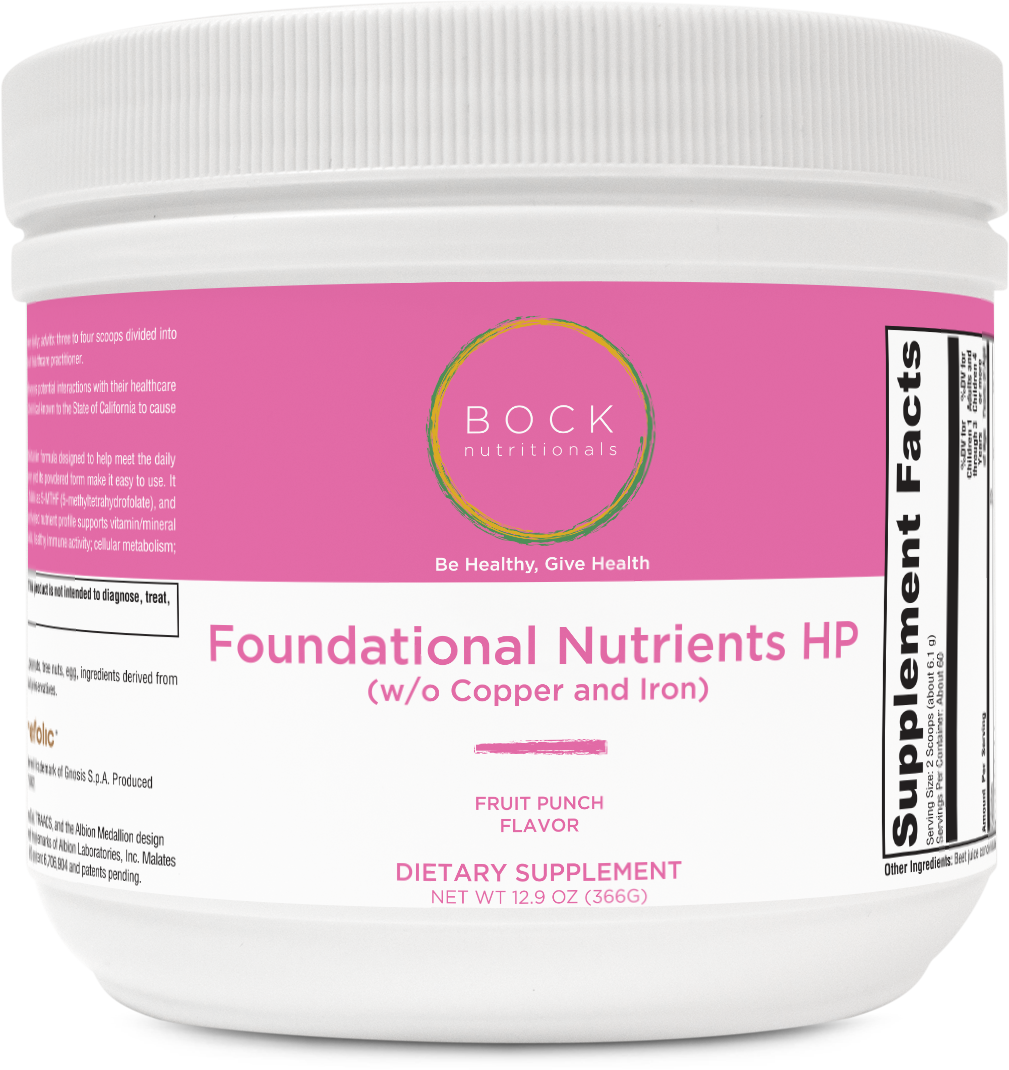 Foundational Nutrients HP (without copper & iron)